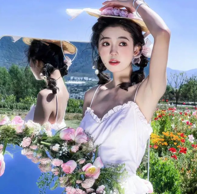 雷电交加的小路